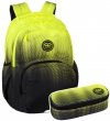 ZESTAW 2 el. Plecak CoolPack PICK  23 L żółte ombre, GRADIENT LEMON (E99510SET2CZ)