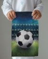 Ręcznik dziecięcy FOOTBALL Piłka nożna 30 x 50 cm piłkarski (24T)