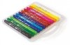 Kredki wykręcane żelowe 12 kolorów 3 w 1 COLORINO KIDS w walizce  (57271)