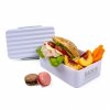ZESTAW 5 el. Plecak wczesnoszkolny CoolPack JERRY 21 L króliczki, WHITE BUNNY (F029833SET5CZ)