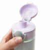 Zestaw bidon 600 ml i śniadaniówka BackUP fioletowy (BB6C39+SB6C39)