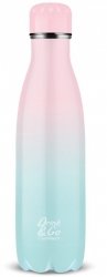 Bidon Drink&Go butelka termiczna CoolPack 500ml różowe ombre, GRADIENT STRAWBERRY (Z04754)