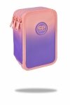 Piórnik CoolPack potrójny z wyposażeniem JUMPER 3 pomarańczowe ombre, GRADIENT BERRY (E67506)