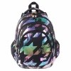 Plecak szkolny młodzieżowy ST.RIGHT kolorowe wzory, HOLO IMPRESSION BP6 (65042)