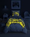 Pościel świecąca w ciemności GAME PAD Pady 160 x 200 cm komplet pościeli (5414A)