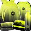 ZESTAW 5 el. Plecak wczesnoszkolny CoolPack JERRY 21 L żółte ombre, GRADIENT LEMON (E29510SET5CZ)