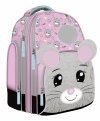 ZESTAW 5 el. Tornister Plecak wczesnoszkolny BAMBINO myszka, MOUSE B8 (63772SET5CZ)