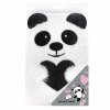 Pamiętnik pluszowy notes z kłódką PANDA Kidea (PPZKP)