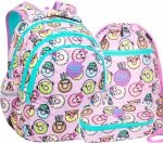 ZESTAW 3 el. Plecak wczesnoszkolny CoolPack JOY S 21L pączki, HAPPY DONUTS (F048665SET3CZ)