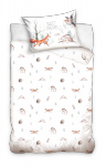 Pościel niemowlęca 100 x 135 ZWIERZĘTA LEŚNE (BABY213028)