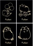 4x Zeszyt A5 w kratkę 60 kartek PUSHEEN Kot Kotek (75232SET4CZ)