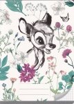 Zeszyt A5 w kratkę 32 kartki BAMBI mix (01454)