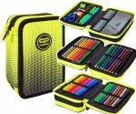 Piórnik CoolPack potrójny z wyposażeniem JUMPER 3 żółte ombre, GRADIENT LEMON (E67510)
