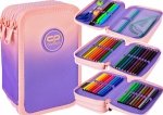 Piórnik CoolPack potrójny z wyposażeniem JUMPER 3 pomarańczowe ombre, GRADIENT BERRY (E67506)