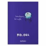 Zeszyt tematyczny przedmiotowy A5 60 kartek w kratkę EKO z polipropylenową okładką BIOLOGIA (00059)
