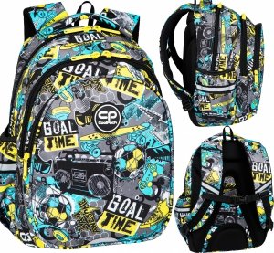 Plecak wczesnoszkolny CoolPack JERRY 21 L piłka nożna, GOAL TIME (F029701)