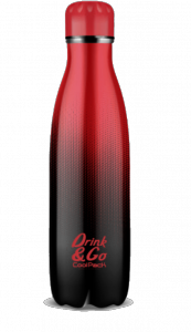 Bidon Drink&Go butelka termiczna CoolPack 500ml czerwone ombre, GRADIENT CRANBERRY (Z04756)