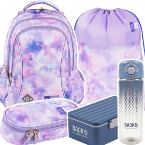 ZESTAW 5 el. Plecak wczesnoszkolny ST.RIGHT pastelowy, PASTEL DREAM BP26 (65875SET5CZ)
