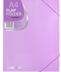 Teczka na dokumenty A4 rysunkowa na gumkę CoolPack PASTEL PURPLE fioletowa (81445CP)