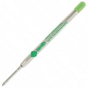 Wkład metalowy do długopisu, zielony ZENITH (11042004)