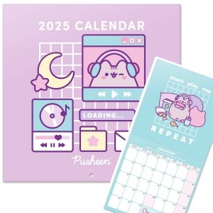KALENDARZ PUSHEEN 2025 planszowy, ścienny (CP25015)