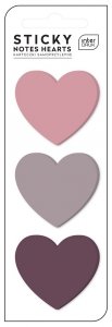 Karteczki samoprzylepne STICKY HEARTS Pastelowe (09907)