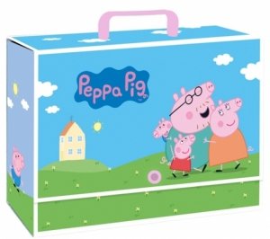 Gruba teczka z rączką XL ŚWINKA PEPPA 9 cm Astra (108024008)