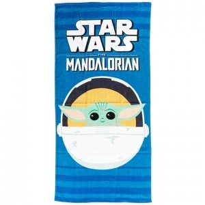 Ręcznik plażowy kąpielowy STAR WARS MANDALORIAN 70 x 140 cm (ST2483604)