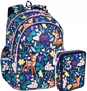 ZESTAW 2 el. Plecak wczesnoszkolny CoolPack JOY S 21L jelonek, OH MY DEER (F048664SET2CZ)