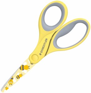 Nożyczki szkolne NORIS 14 cm ergonomiczne STAEDTLER Żółte (39783)