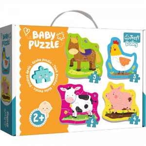 TREFL Puzzle BABY Zwierzątka na wsi (36070)