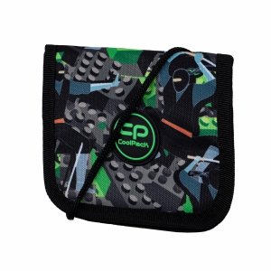 Portfel młodzieżowy CoolPack NILL klocki ninja, KIDS FROM THE BLOCK (F134823)