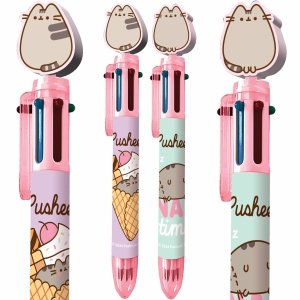 2x DŁUGOPIS PUSHEEN 6 kolorów Kot Kotek WIELOKOLOROWY BAMBINO (75126SET2CZ)