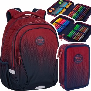 ZESTAW 2 el. Plecak wczesnoszkolny CoolPack JERRY 21 L granatowe ombre, GRADIENT COSTA (F029758SET2CZ)