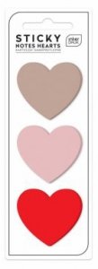 Karteczki samoprzylepne STICKY HEARTS (09907)