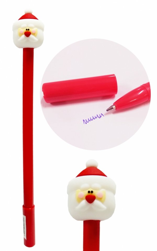 Długopis świąteczny z figurką MIKOŁAJ Boże Narodzenie (903198)
