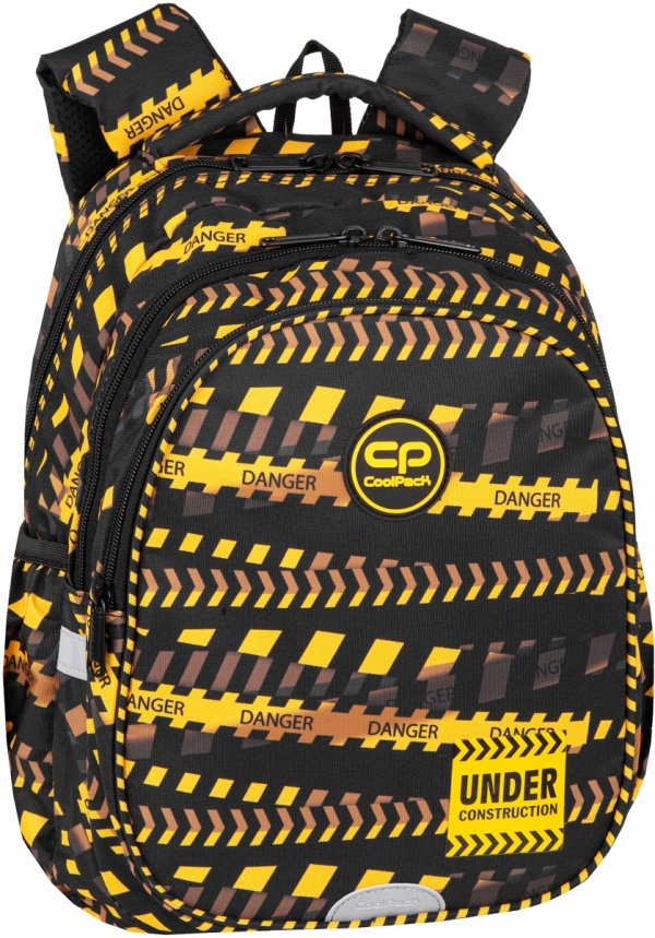 ZESTAW 2 el. Plecak wczesnoszkolny CoolPack JERRY 21 L strefa robót, DON`T DO IT (F029825SET2CZ)