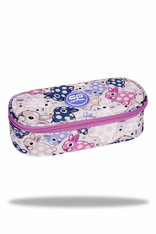 ZESTAW 5 el. Tornister Plecak CoolPack TURTLE  25 L króliczki, WHITE BUNNY (F015833SET5CZ)