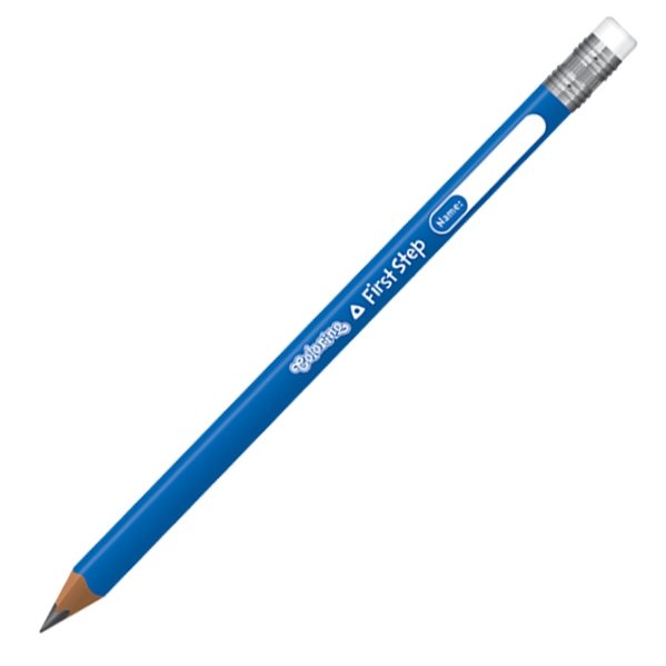Ołówek trójkątny GRUBY do nauki pisania COLORINO Kids (55888)