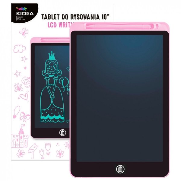 Tablet do rysowania LCD Kidea różowy Matryca 10&quot; (TR10CKA)
