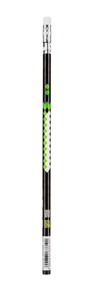 6x Ołówek z gumką do mazania STARPAK gra, PIXEL (490964SET6CZ)