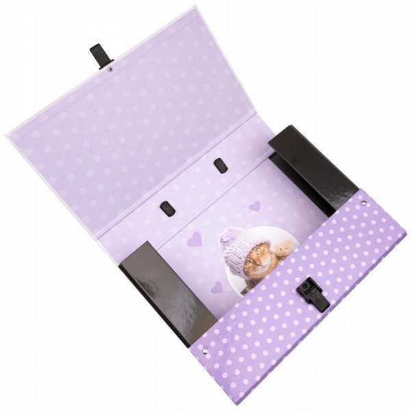 Gruba teczka z rączką A4 THE SWEET PETS KOTEK (25979)