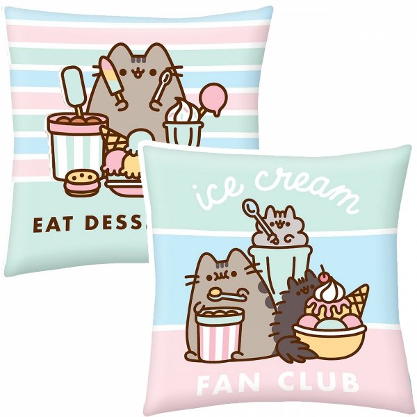 Poduszka jasiek 40 x 40 PUSHEEN kot kotek POSZEWKA (PUS2543C)
