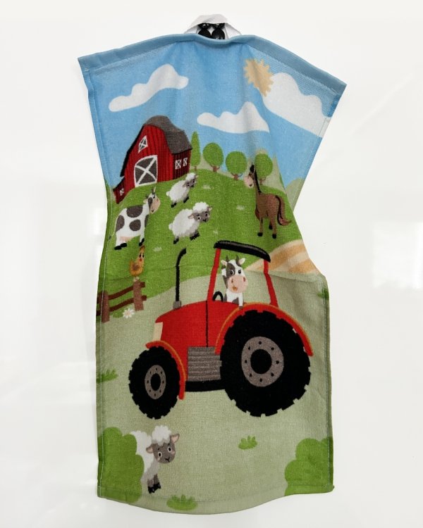 Ręcznik dziecięcy FARMA TRAKTOREK 30 x 50 cm (26T)