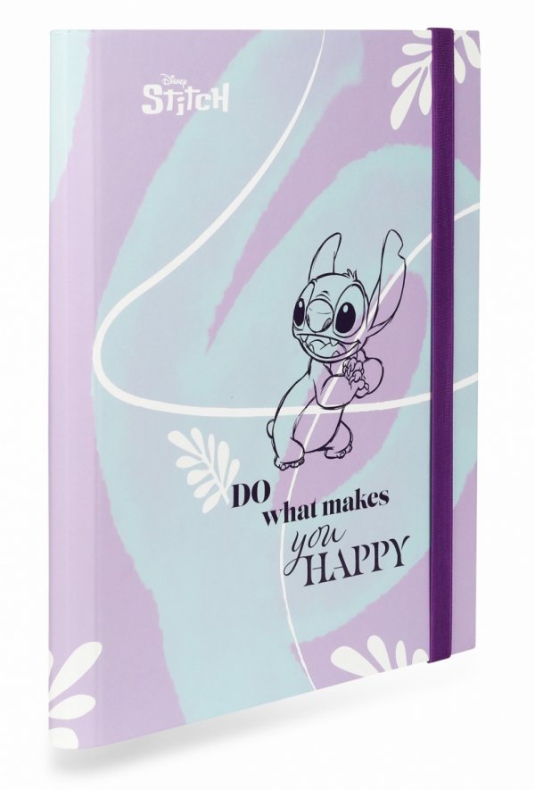 Teczka skrzydłowa z gumką A4 przestrzenna STITCH (75217)