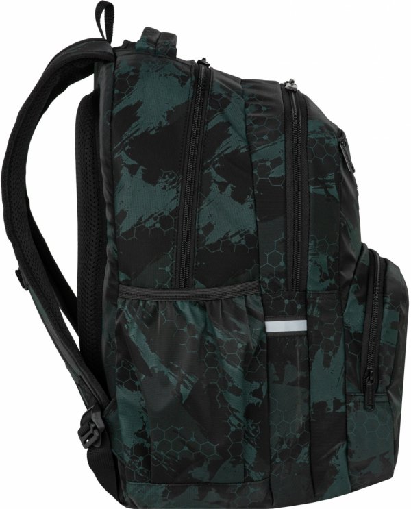 Plecak CoolPack PICK  23 L zielone wzory, TRACE TECHNIC GREEN (F099835)