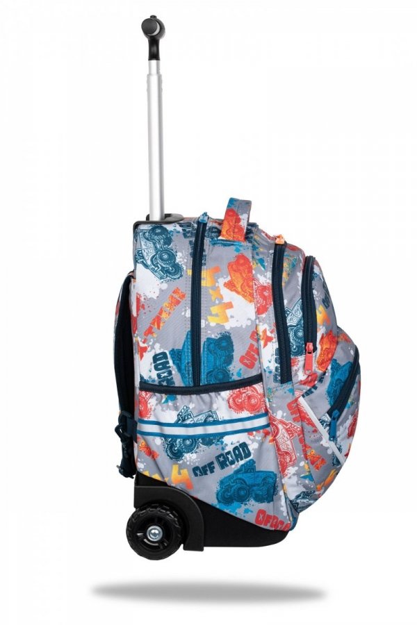 Plecak CoolPack STARR 27 L na kółkach samochody, OFFROAD (F035671)