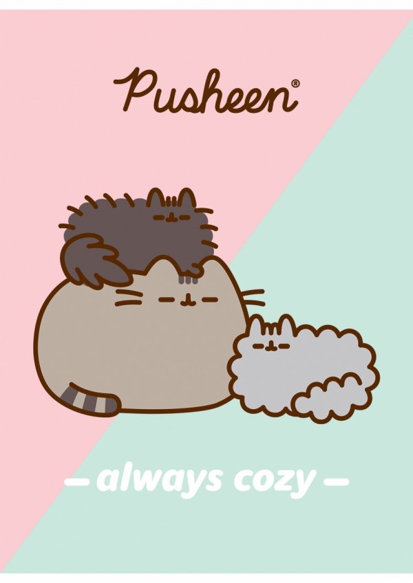 2 x ZESZYT PUSHEEN A4 W KRATKĘ 32 KARTKI (75249ZESTAW)