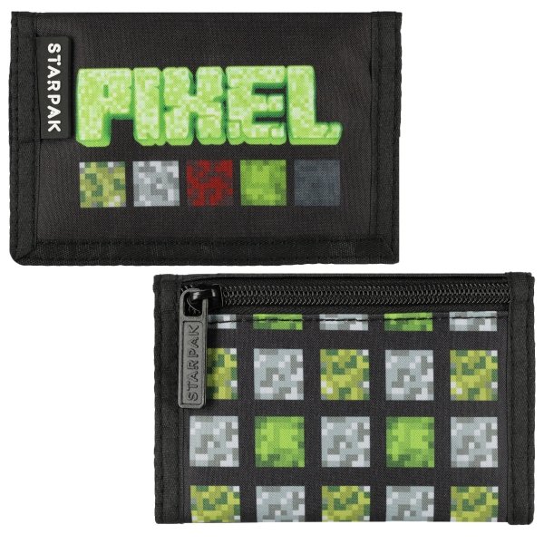 Portfel gra, PIXEL ZIELONY (527262)