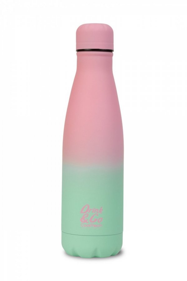 Bidon Drink&amp;Go butelka termiczna CoolPack 500ml różowe ombre, GRADIENT STRAWBERRY (Z04754)